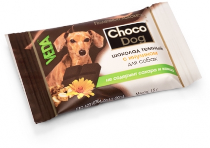 CHOCO DOG шоколад тёмный с инулином
